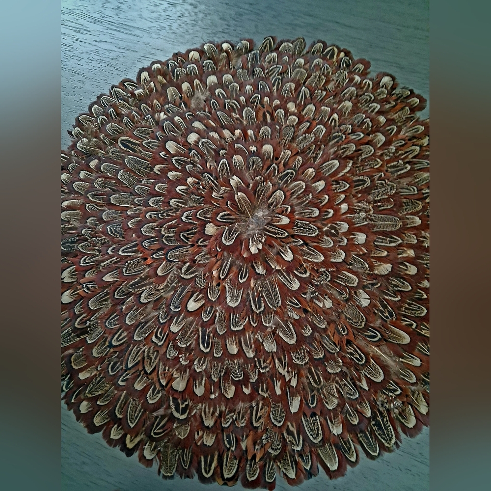 Feather Placemat + Orb